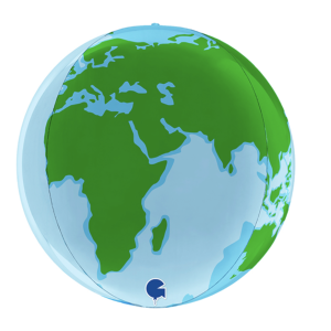 Ballon Bubble - Globe Terre